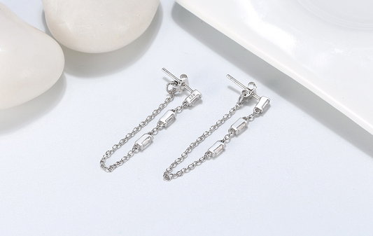 Chain droop Earrings