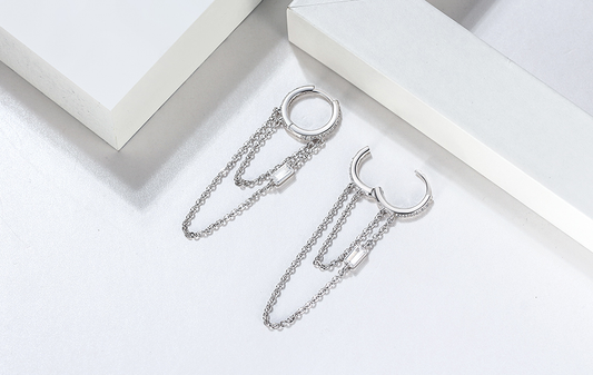 chain drop Earrings